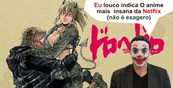 eu louco indica o anime mais estrenho da netflix ams é sensacional - Dorohedoro