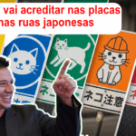 Você não vai acreditar nas placas de gato nas ruas japonesas