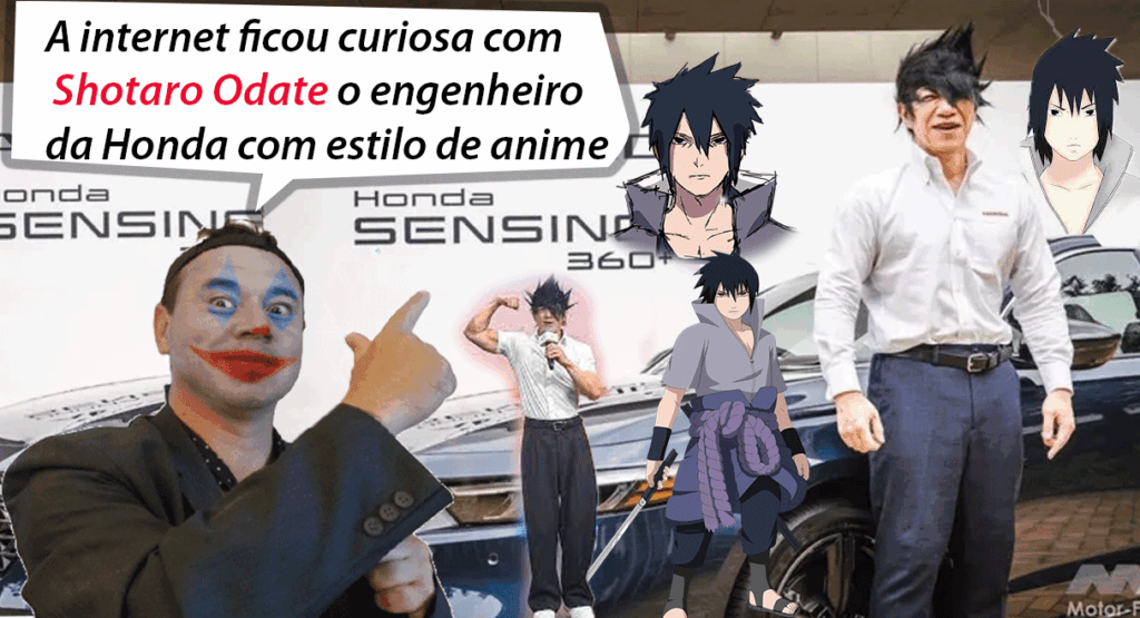 eu louco traz Engenheiro da Honda de 84 anos vira sensação com visual de anime